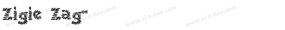 Zigie Zag字体转换